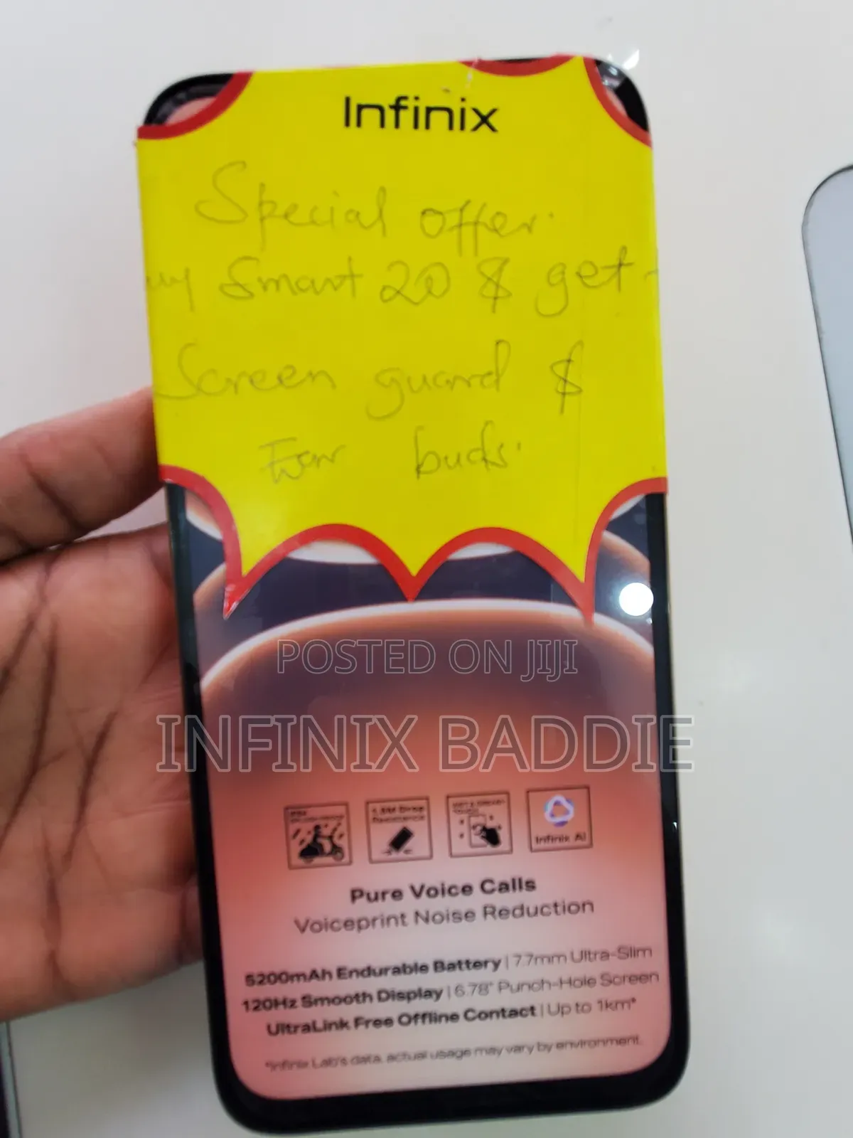 New Infinix Smart 20 64 GB Orange