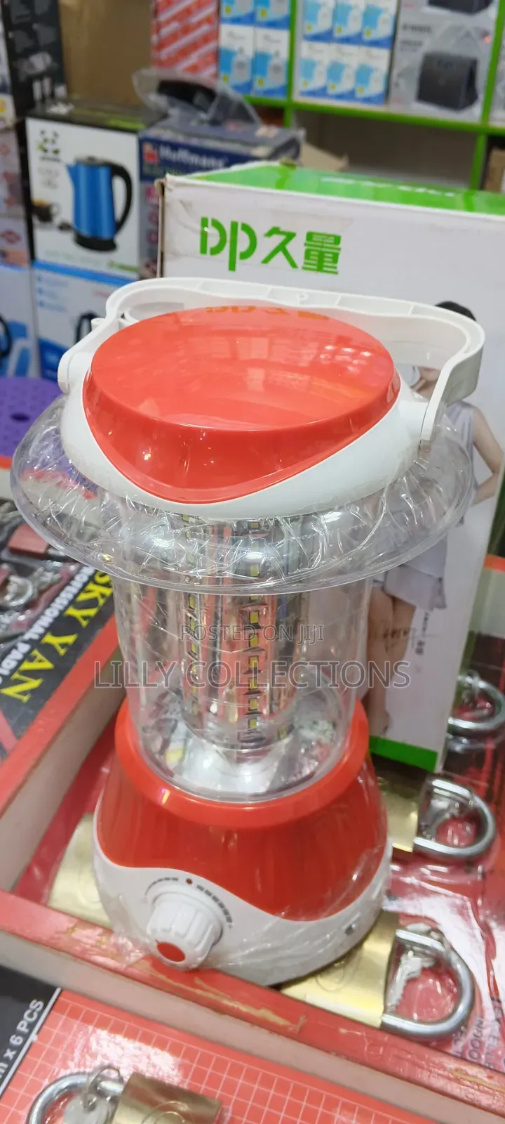 Led-7034 Multi Functional Rechargeable Camping Lantern