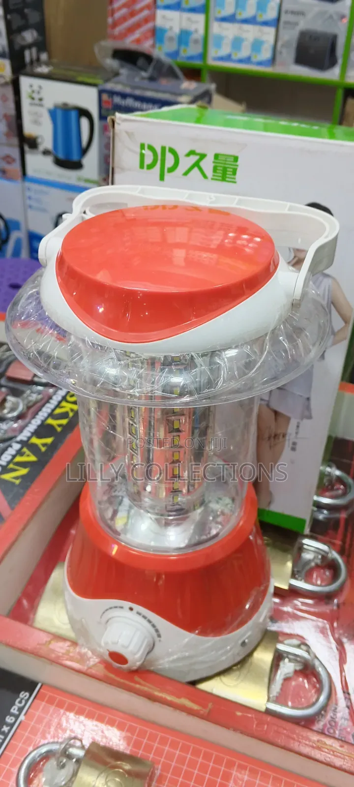 Led-7034 Multi Functional Rechargeable Camping Lantern