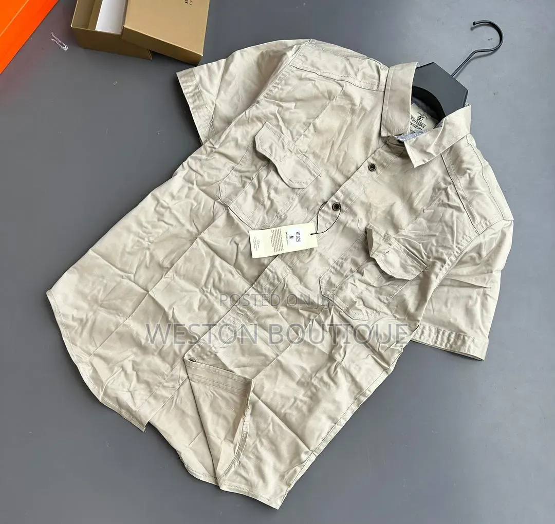 Short Sleeve Men's Original Cargo Shirts Size M to XXL