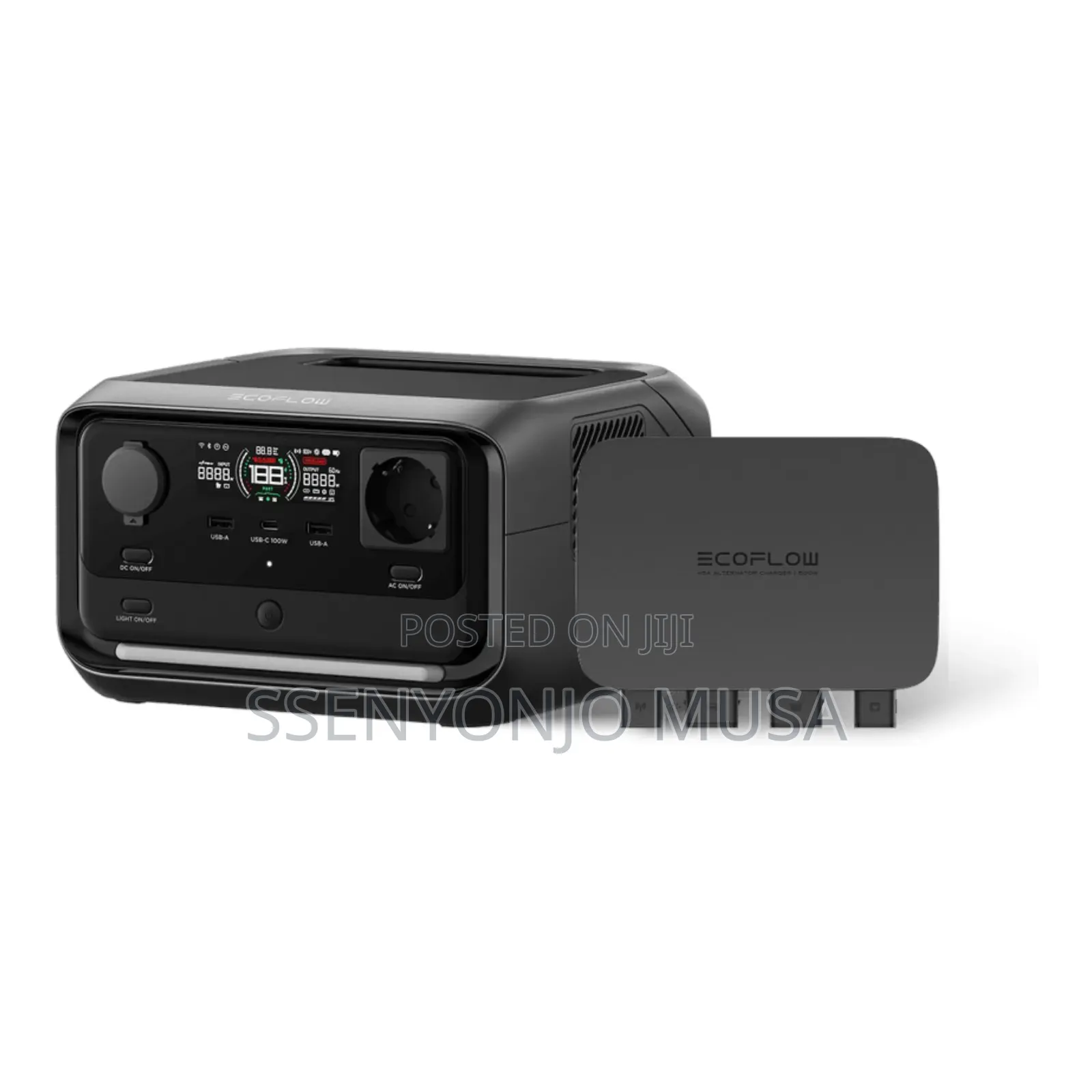 Ecoflow River 3 Plus Portable Power Station – 286wh, 600w Output.