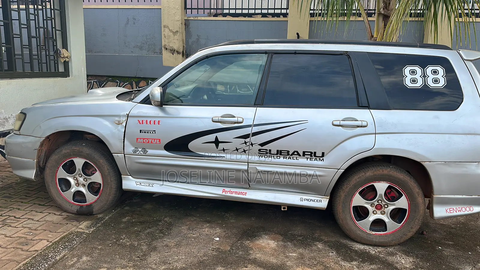 Subaru Forester SF 2.5 L 2002 Silver