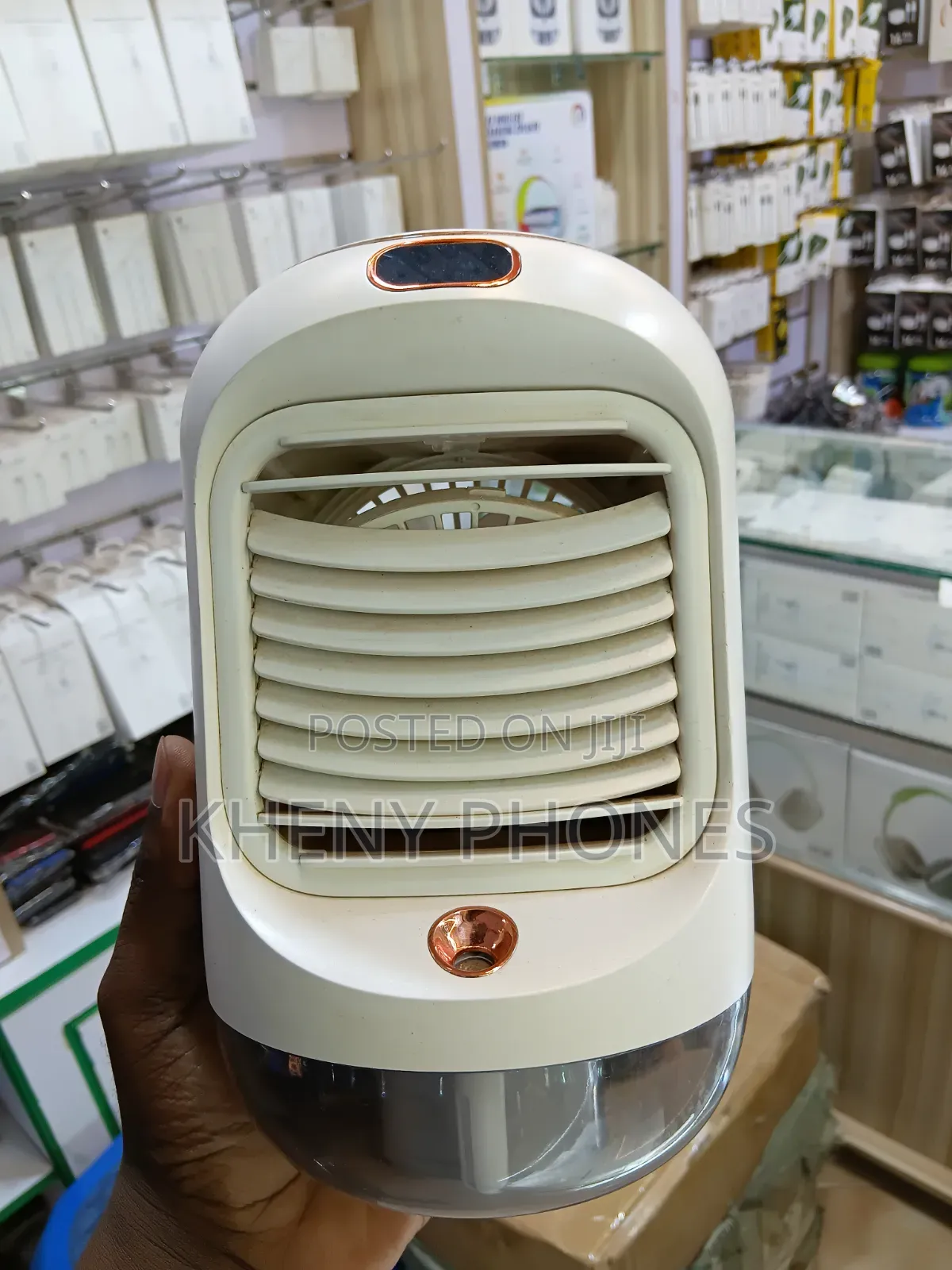 Rotating Cooling Humidifier Fan