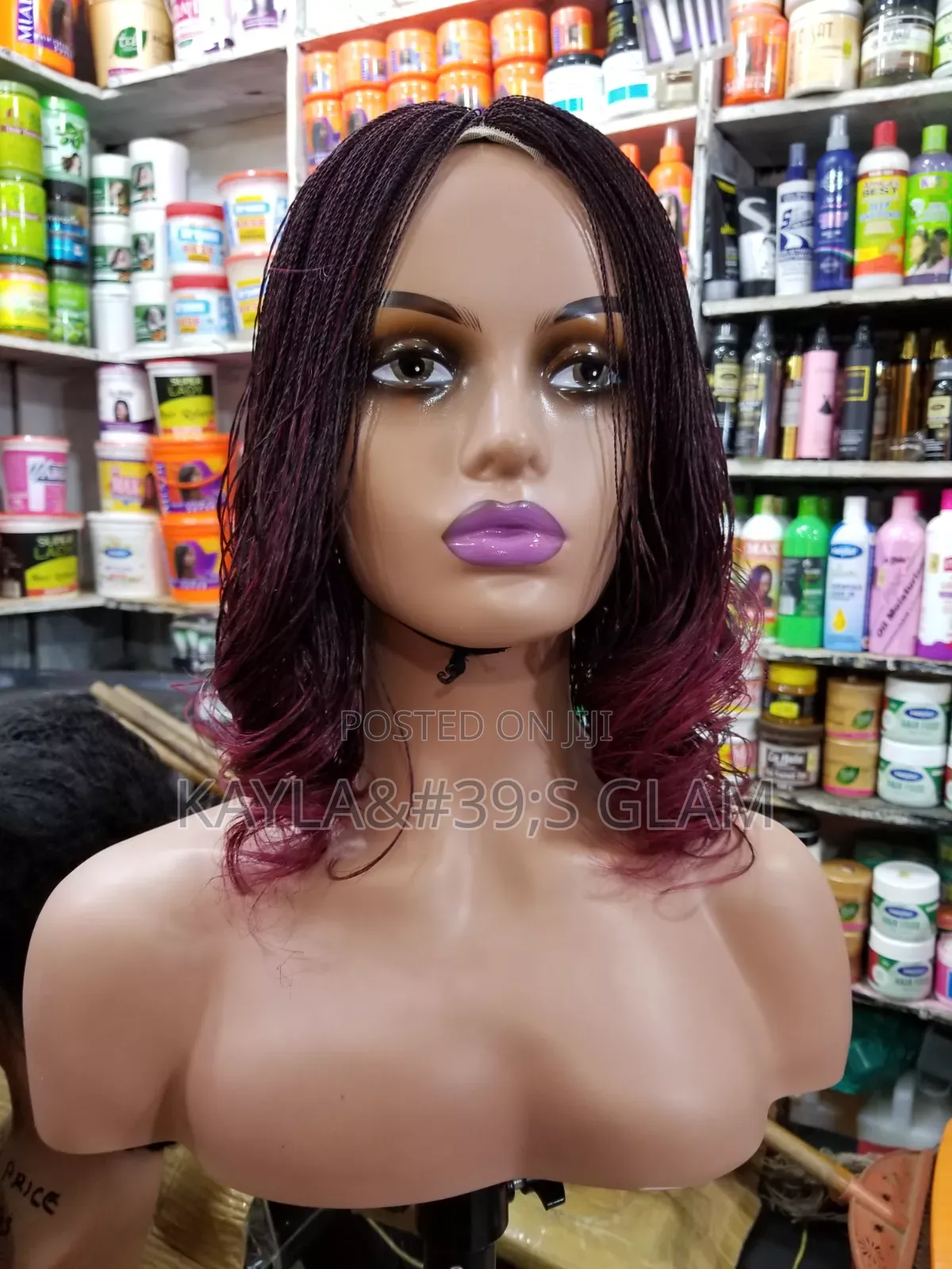 Pony Curl Wig