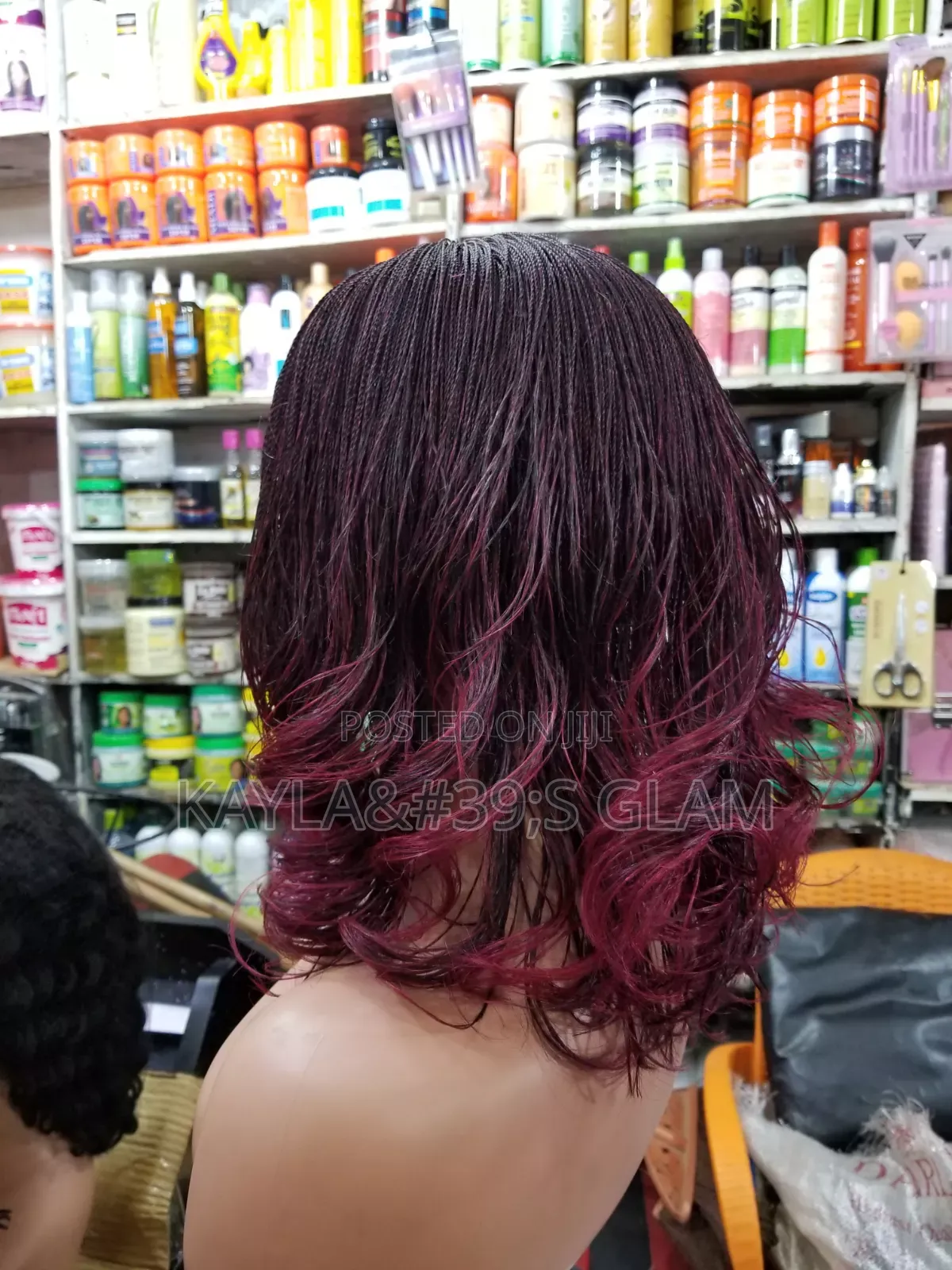 Pony Curl Wig