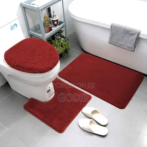 3-Piece Non-Slip Toilet Covers
