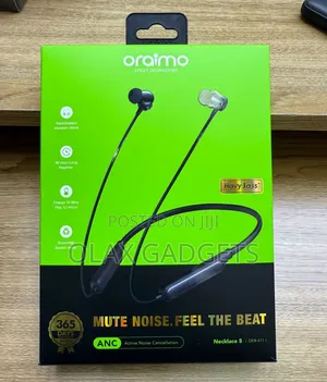 Oraimo Necklace 5 30db Noise Cancellation Call Vibration Earphones