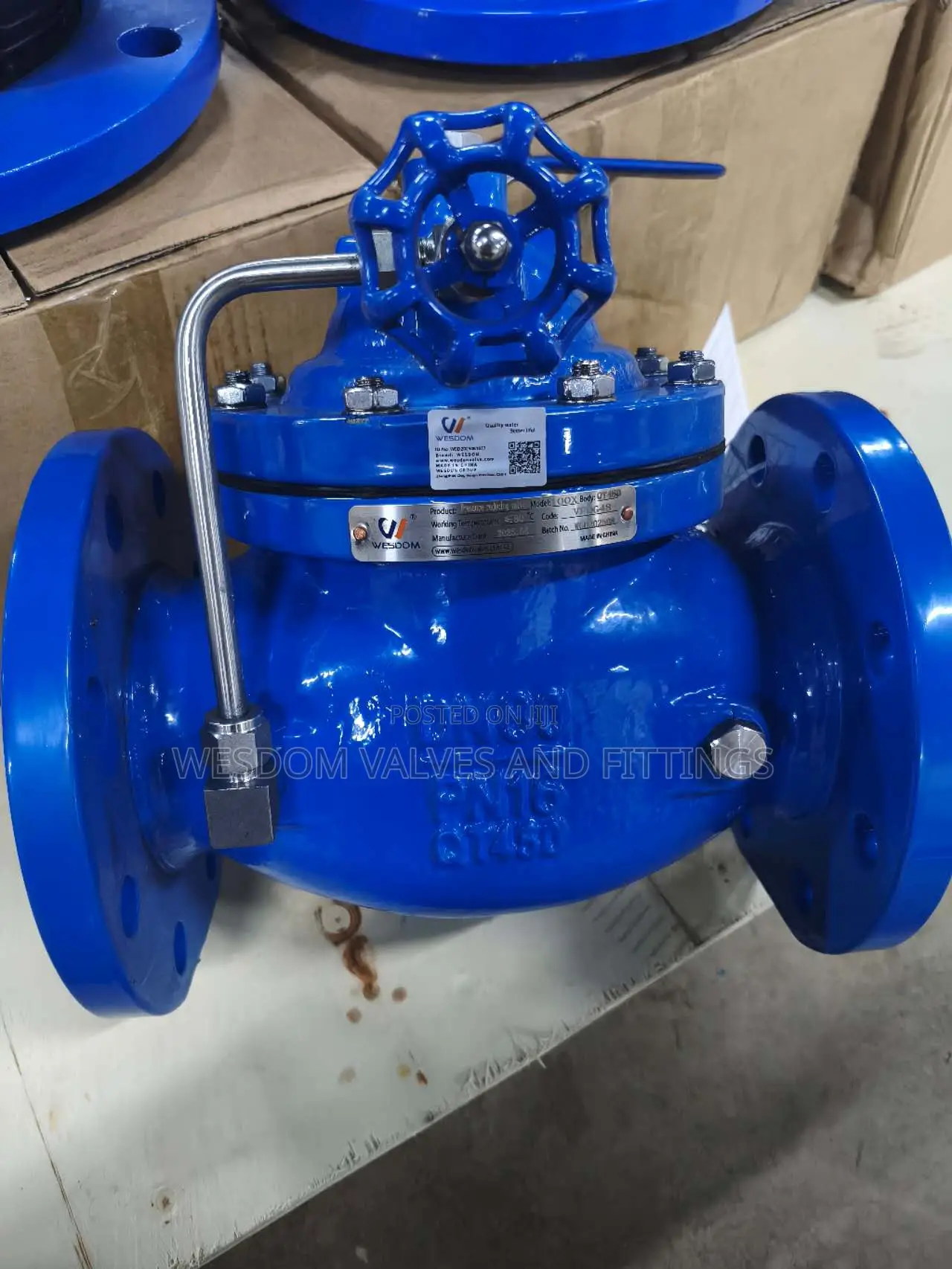 3" (Dn80) Pressure Reducing Valve 200x Pn16 | in Stock
