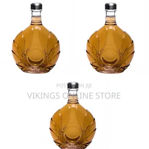 Whiskey Crystal Glass Cocktail Wine Decanter Bottle - Colourless
