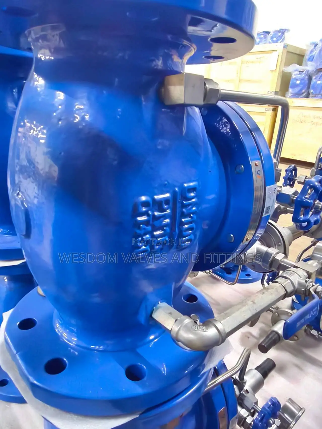4" (Dn100) Pressure Reducing Valve 200x Pn16 | in Stock