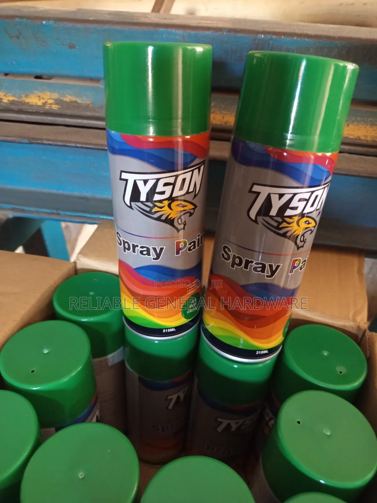 Spray Paint Green Fast / Quick Dry Good Quality 315 Ml