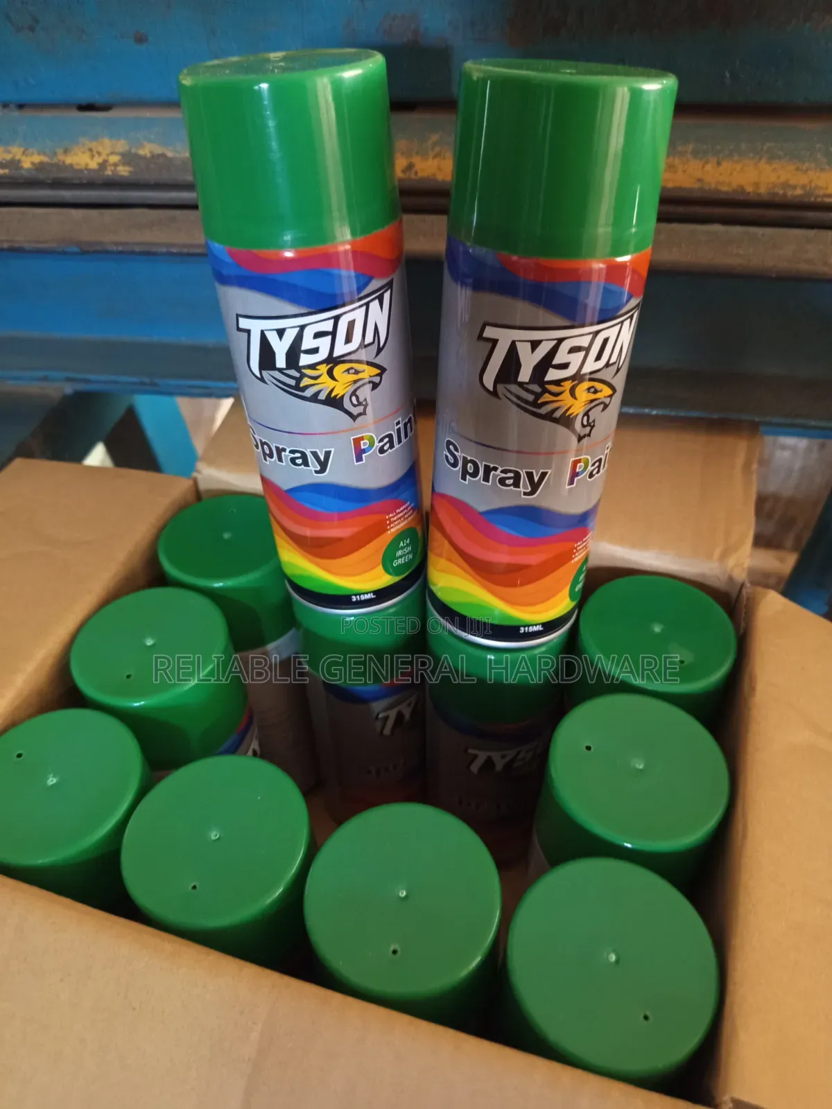 Spray Paint Green Fast / Quick Dry Good Quality 315 Ml