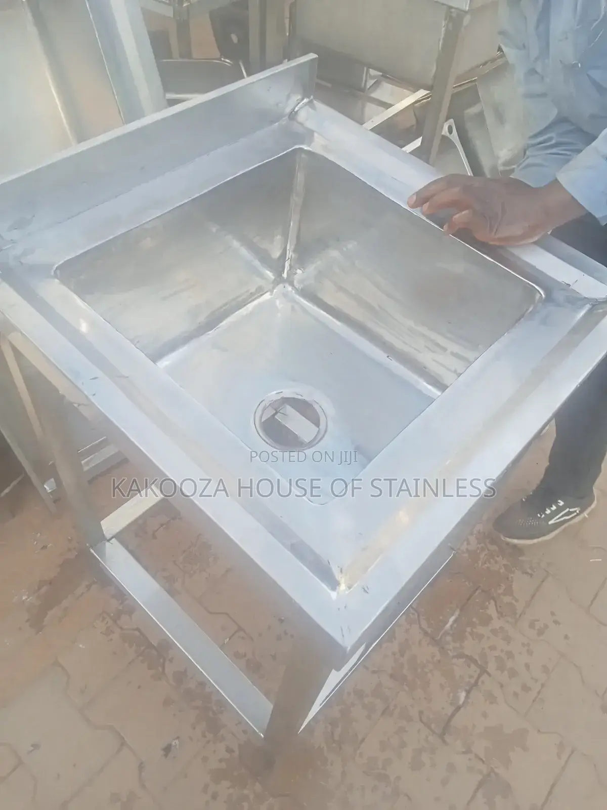 Stainless Steel Commercial Washing Sink