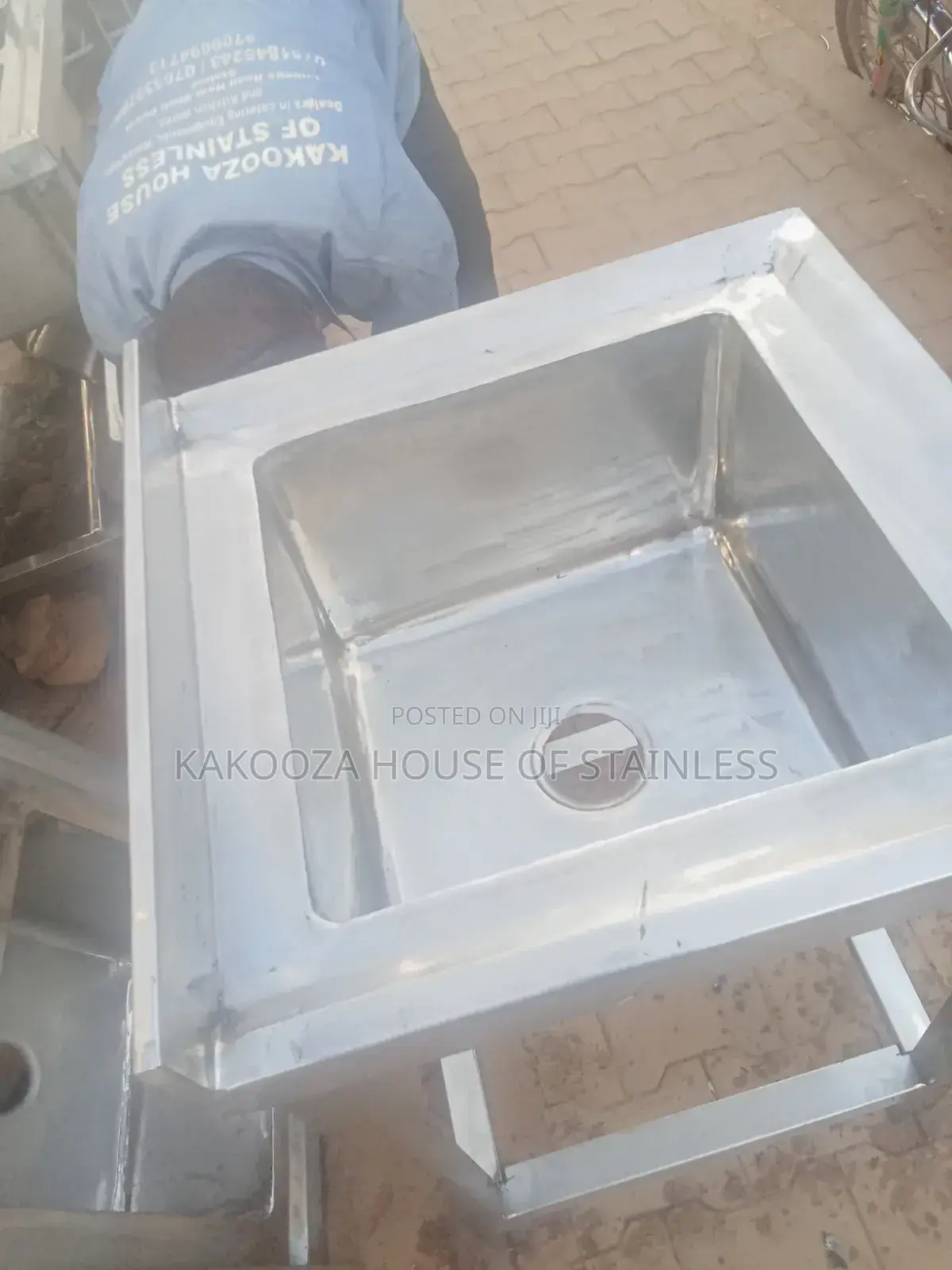 Stainless Steel Commercial Washing Sink