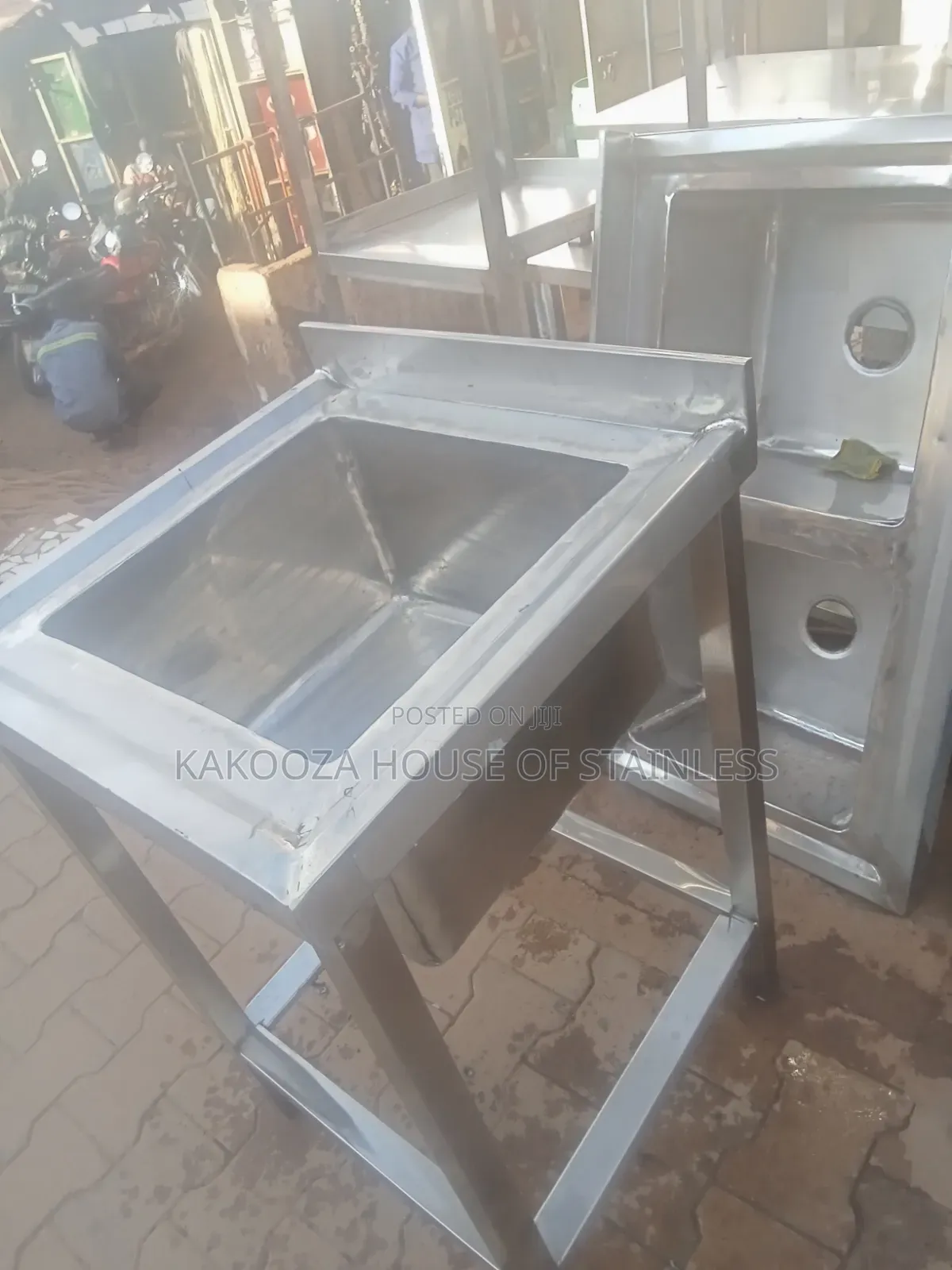 Stainless Steel Commercial Washing Sink