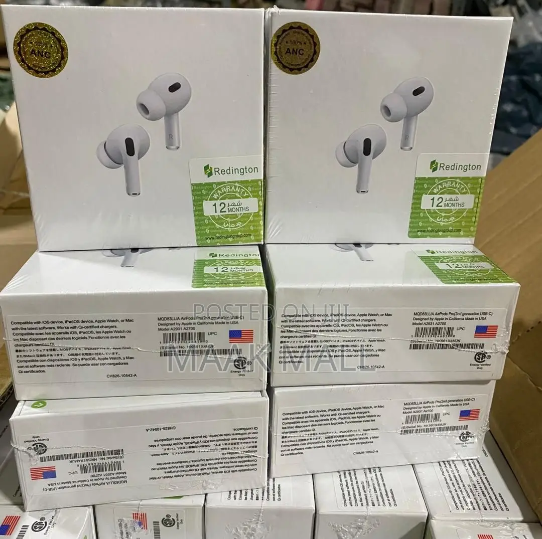 Airpods Pro 2rd Generation With Active Noise Cancellation
