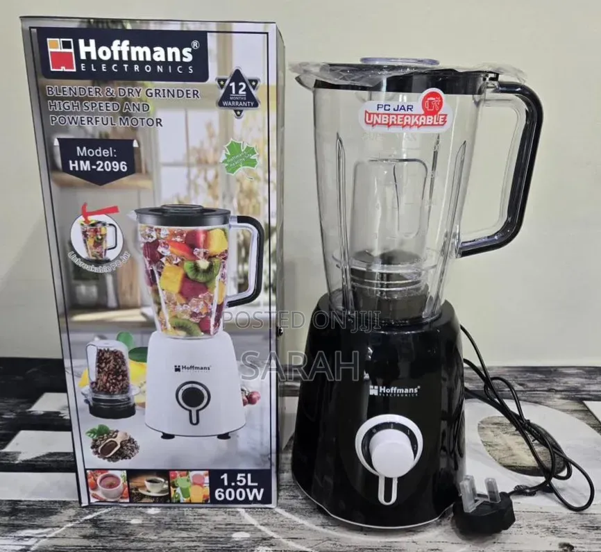 Hoffmans Hm-2096 2-in-1 Blender