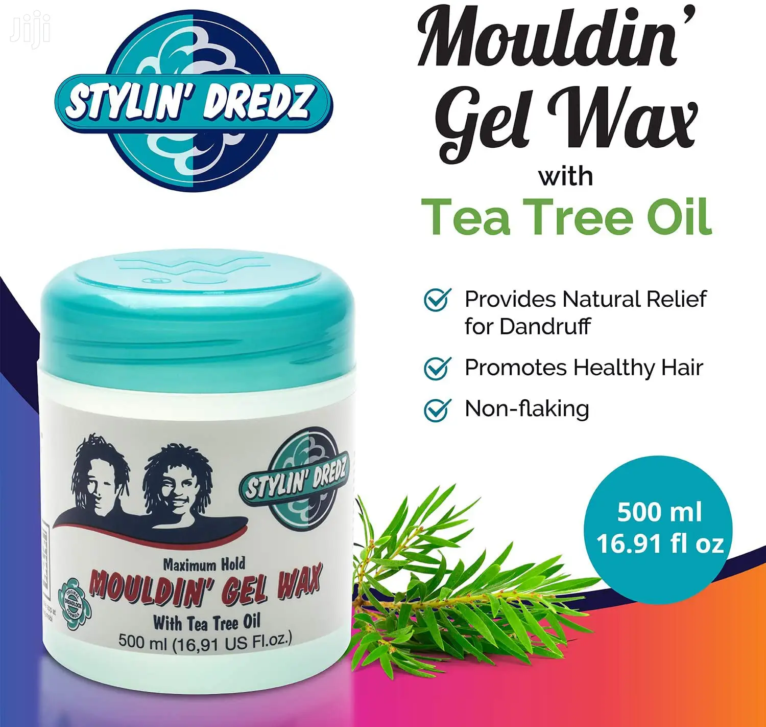 South Africa Stylin' Dredz Mouldin' Gel Wax Loc N Twist 500ml