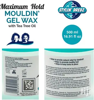South Africa Stylin' Dredz Mouldin' Gel Wax Loc N Twist 500ml