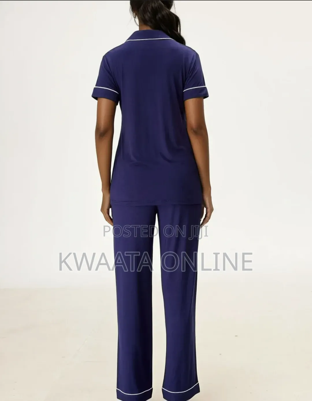 Unisex Pyjamas Set Pure Cotton Sleepwear Top Pants Loungewear