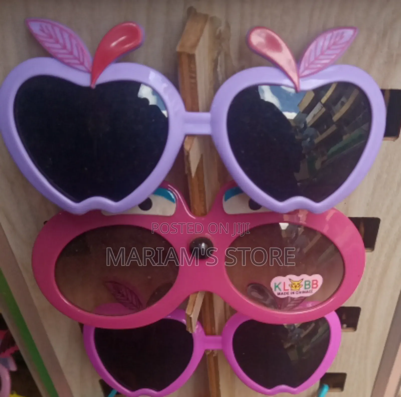 Kids Sunglasses Featuring Various Fun Shapes And Colors