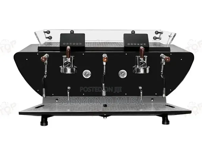Commercial 2 Head Espresso Coffee Machine – Dual Boiler Semi-Automatic