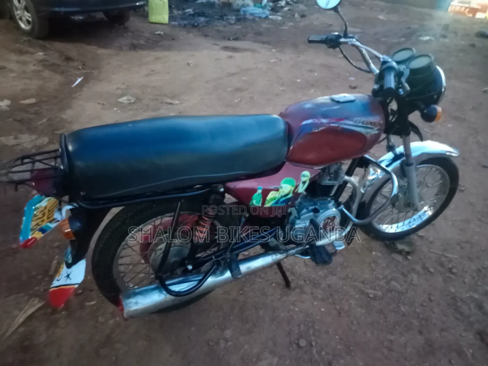 Bajaj Boxer 100 2017 Red