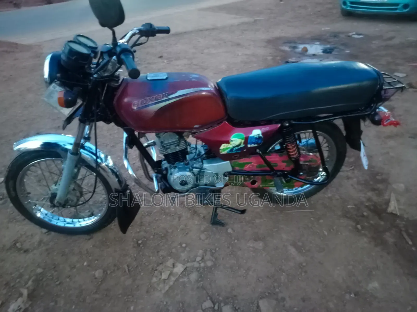 Bajaj Boxer 100 2017 Red
