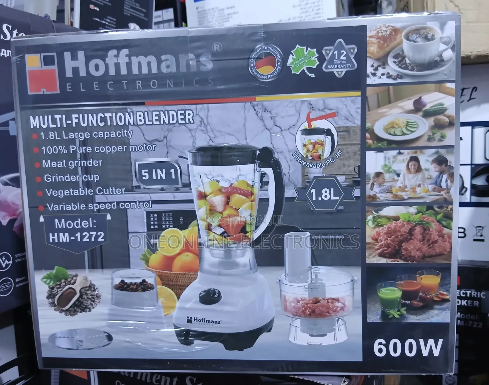 Juice Blender- Mult-Functional 5 In1