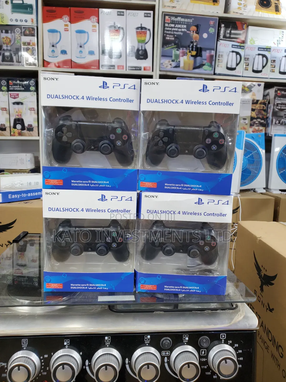 Ps4 Pads in Black Color