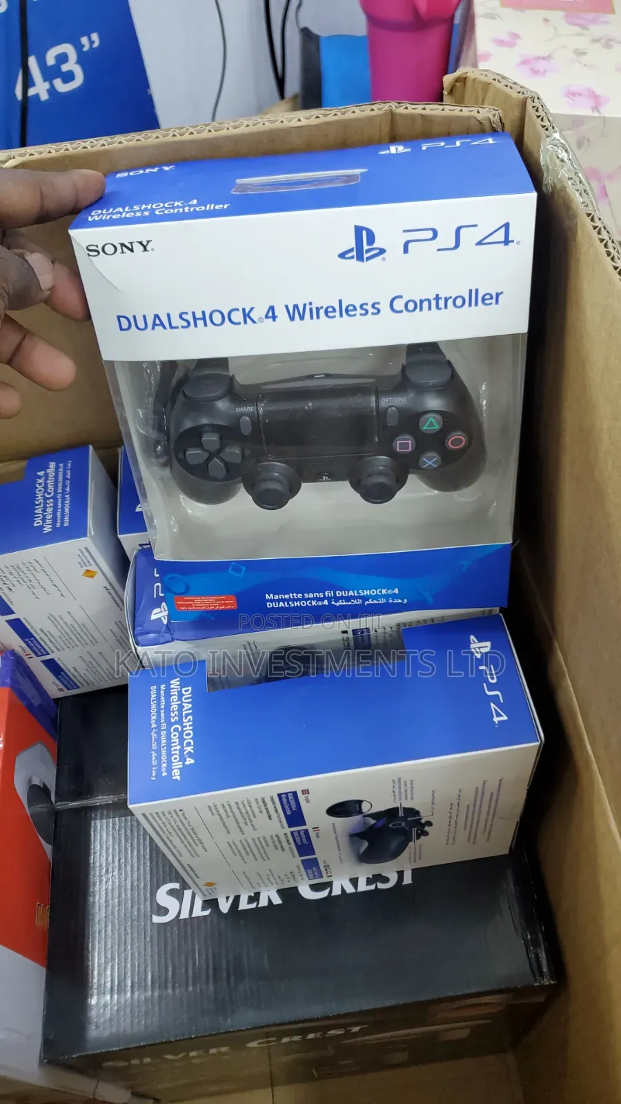 Ps4 Pads in Black Color