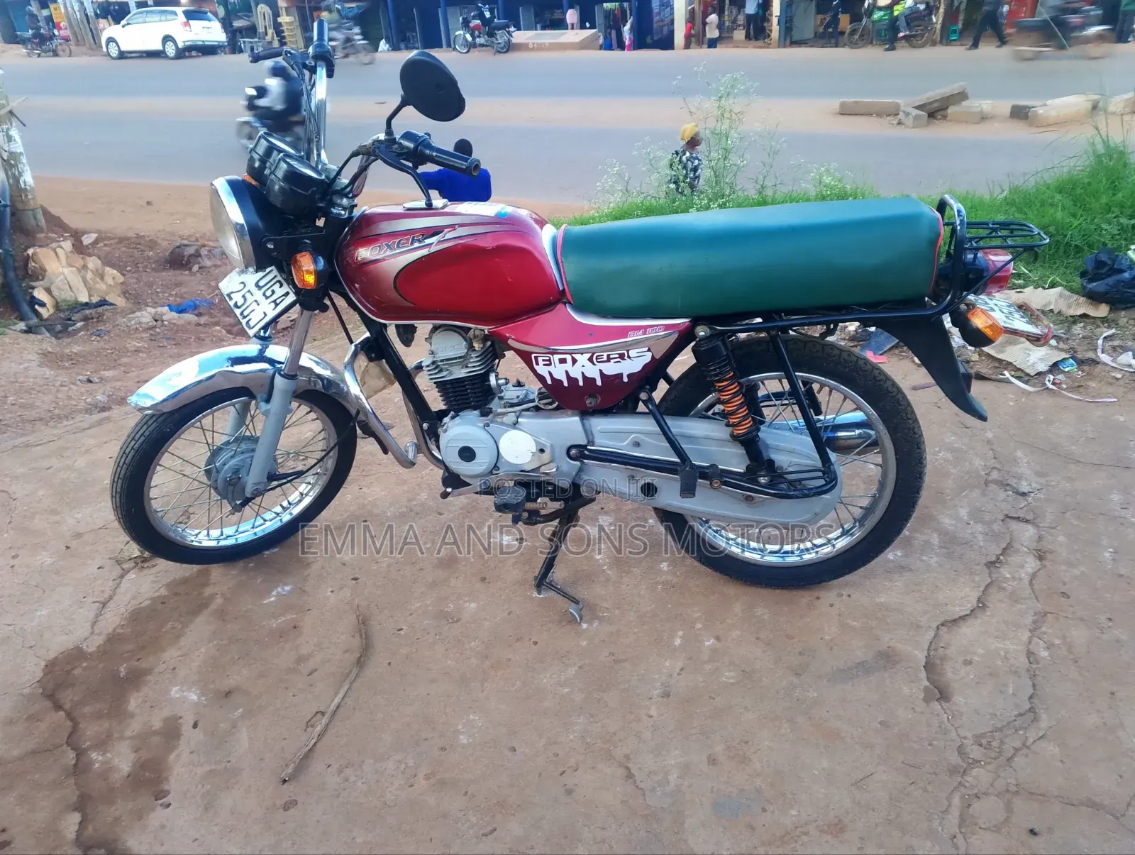 Bajaj Boxer 100 2024 Red