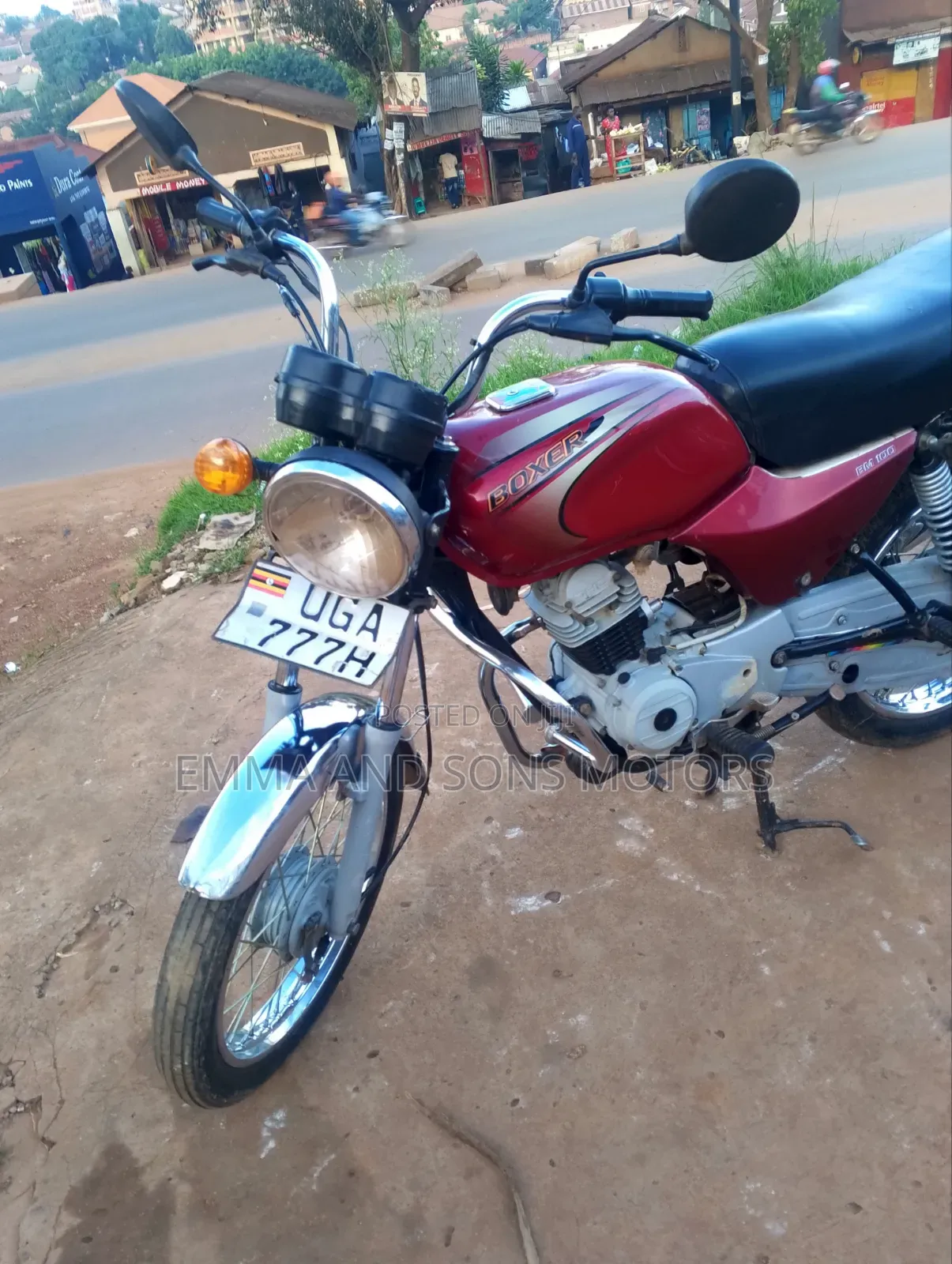 Bajaj Boxer 100 2024 Red