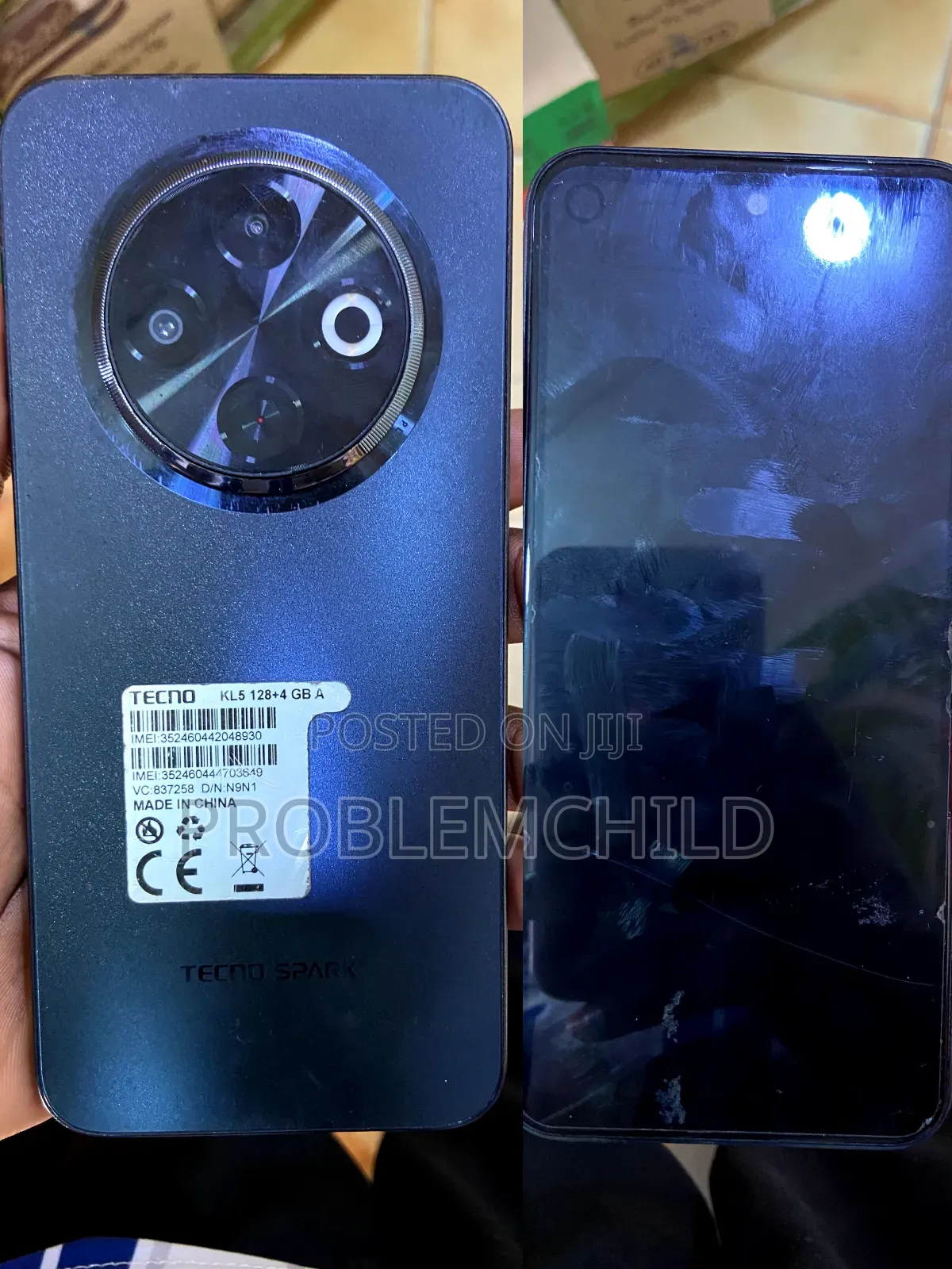 Tecno Spark 30C 128 GB Black