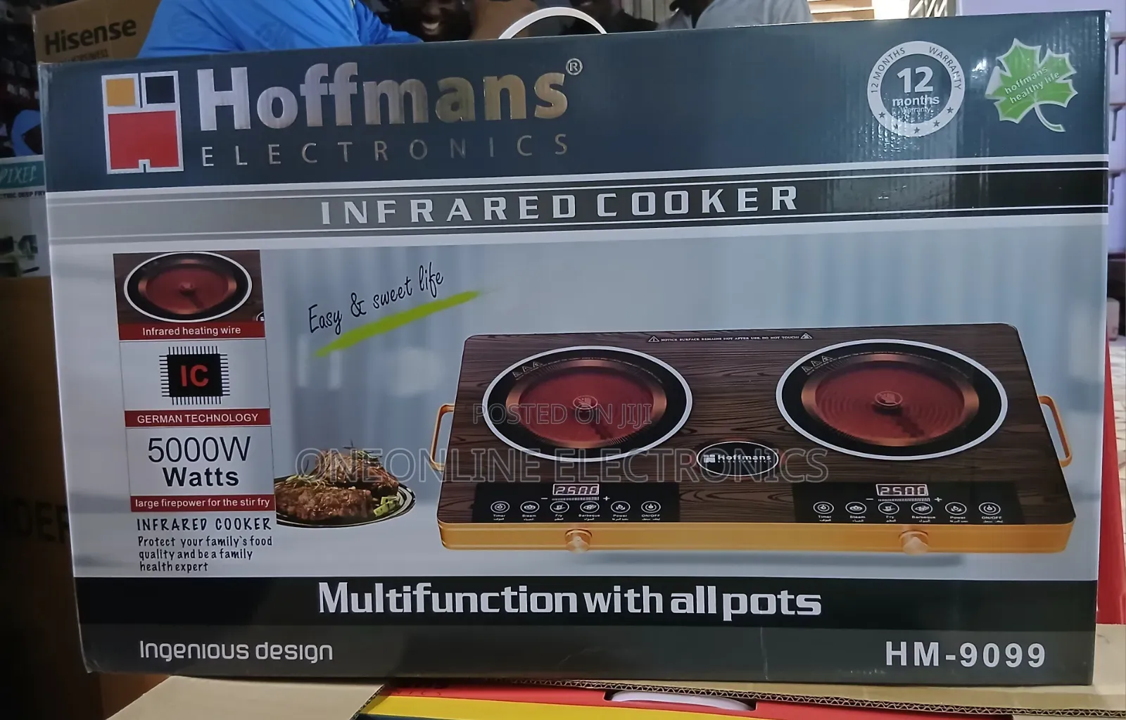 Infra-Red Cooker Plate