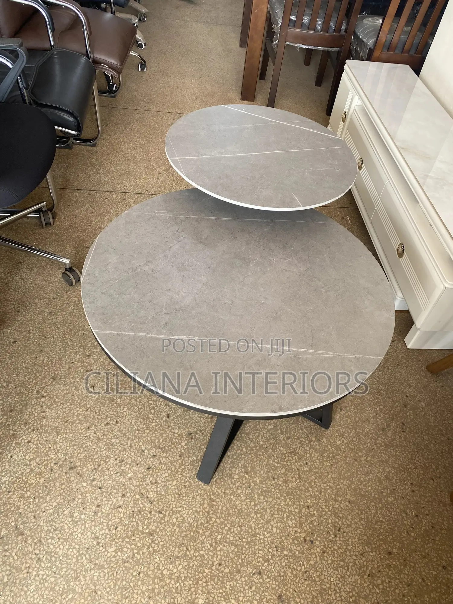 2 Round Piece Tables