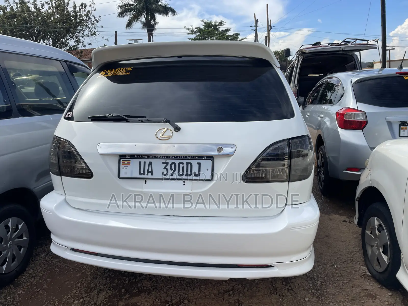 Toyota Harrier 2001 White