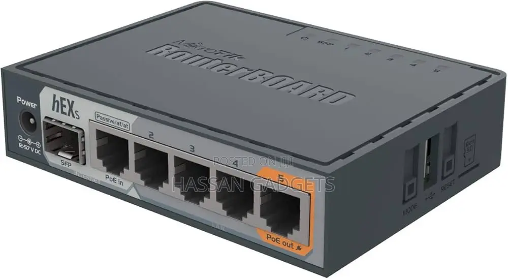 Mikrotik Hex S Gigabit Ethernet Router With SFP Port (Rb760igs)