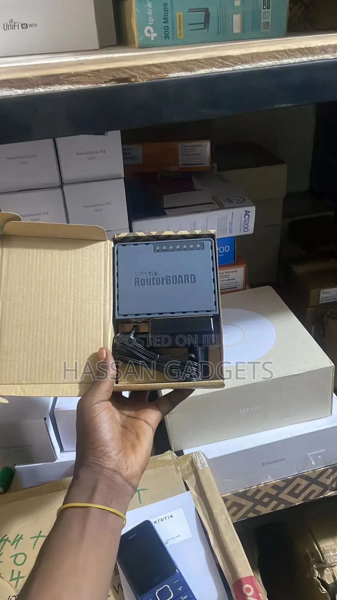 Mikrotik Hex S Gigabit Ethernet Router With SFP Port (Rb760igs)
