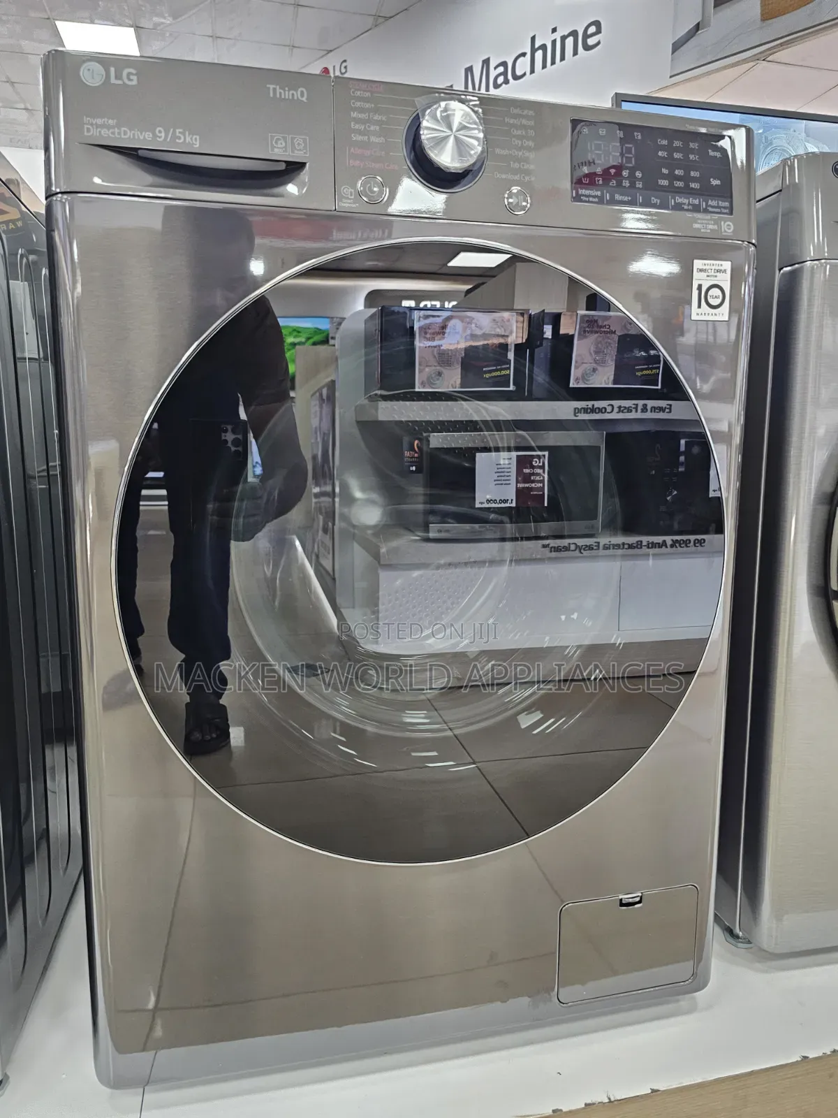 Lg 9kg Washer/5kg Dryer Combo (Such as Models Fv1209d4w or F4r5vgg2e)