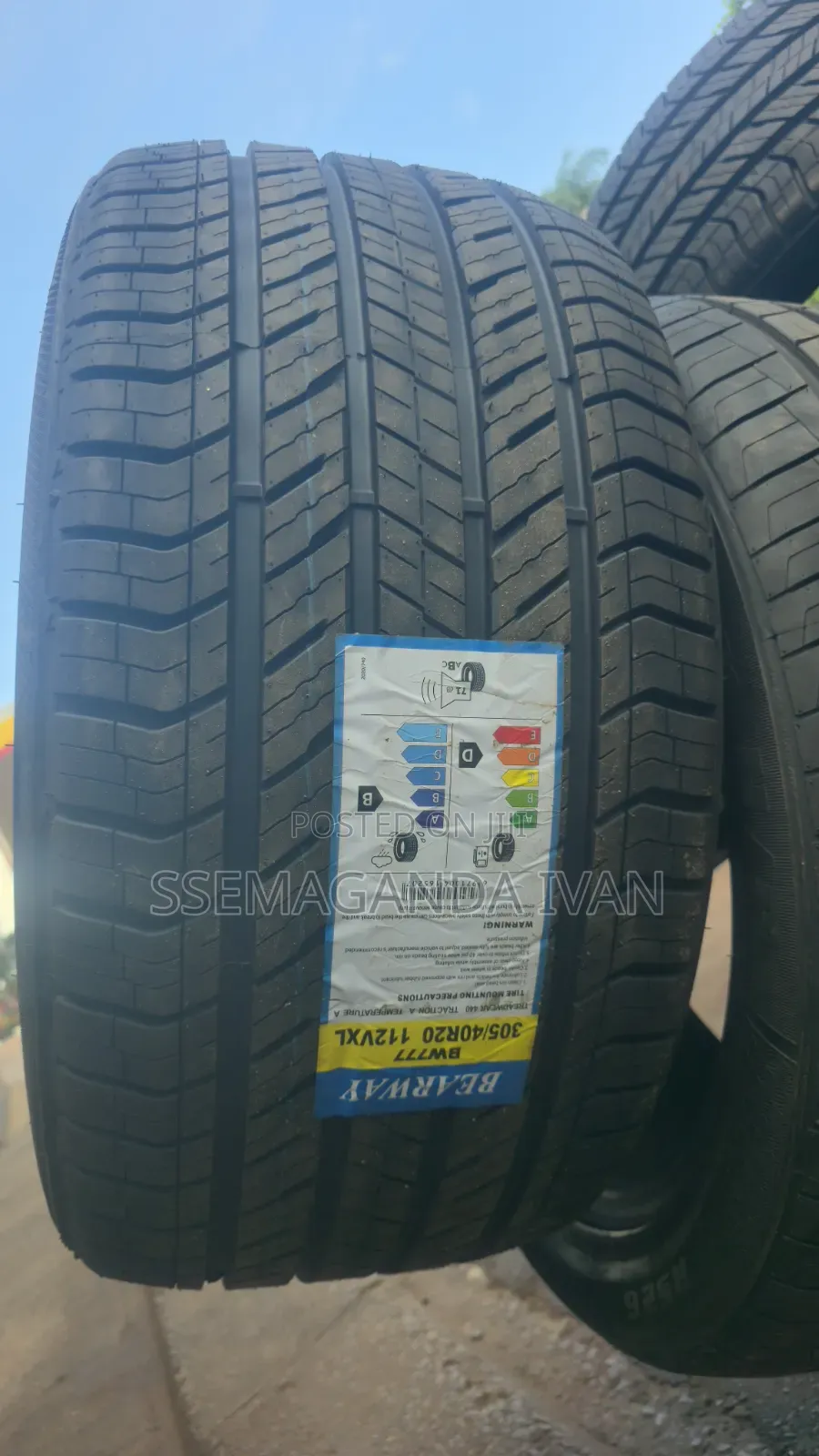 305/40r20 Low Profile Sport Bearway Tyres