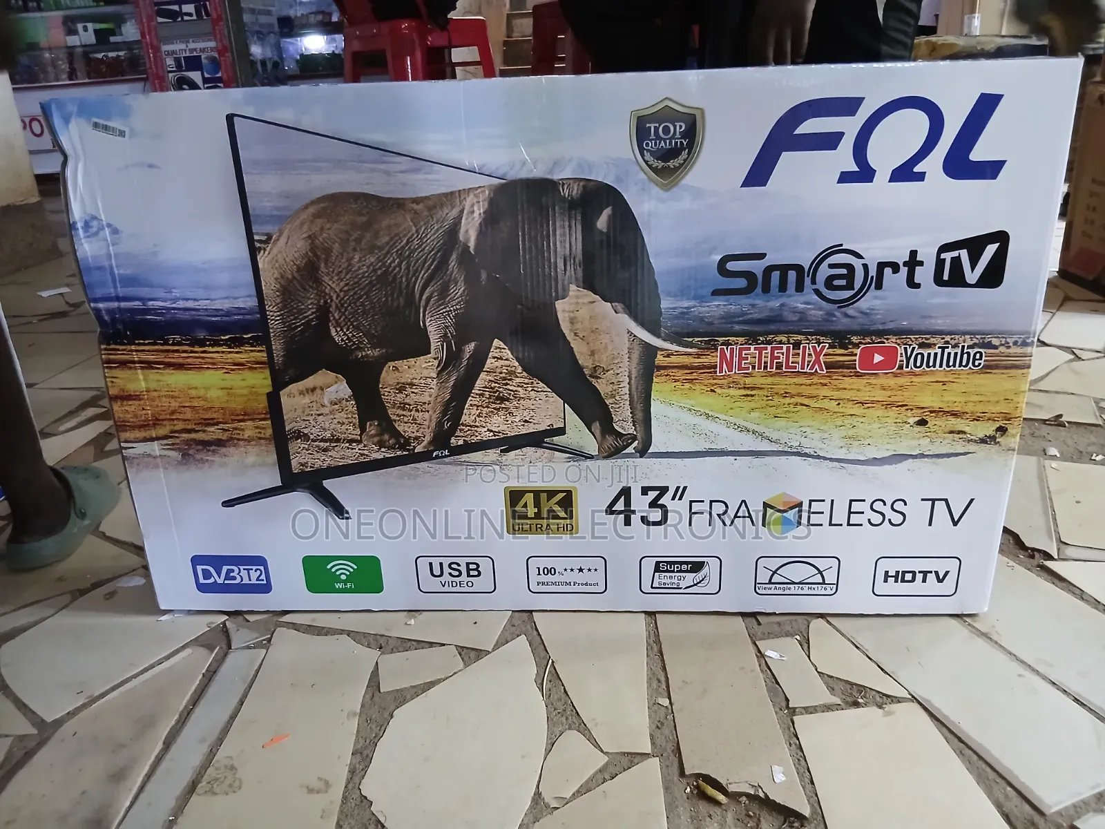 43" Inches Smart Tv