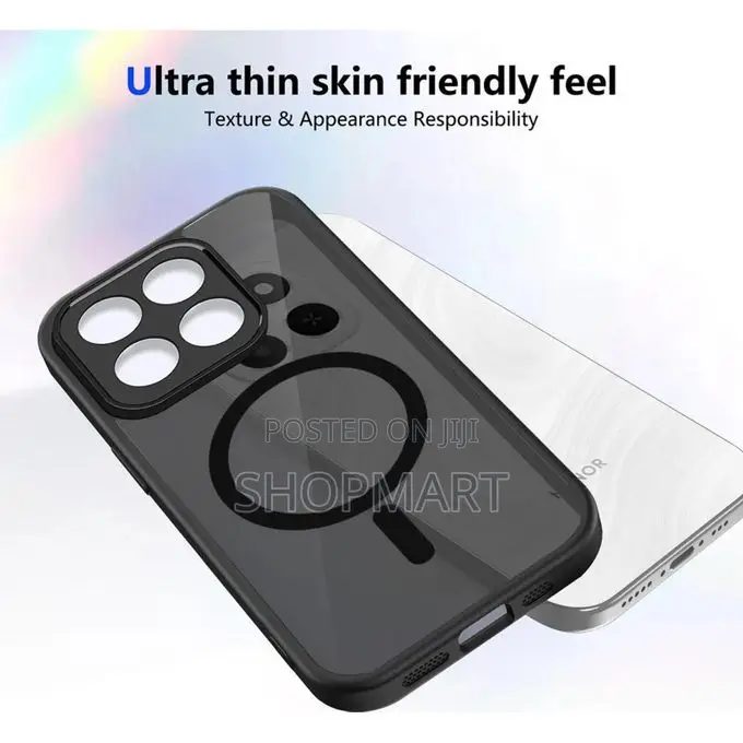 Magnetic Case for Honor X6c, X7c X9c Translucent Hard Pc Case