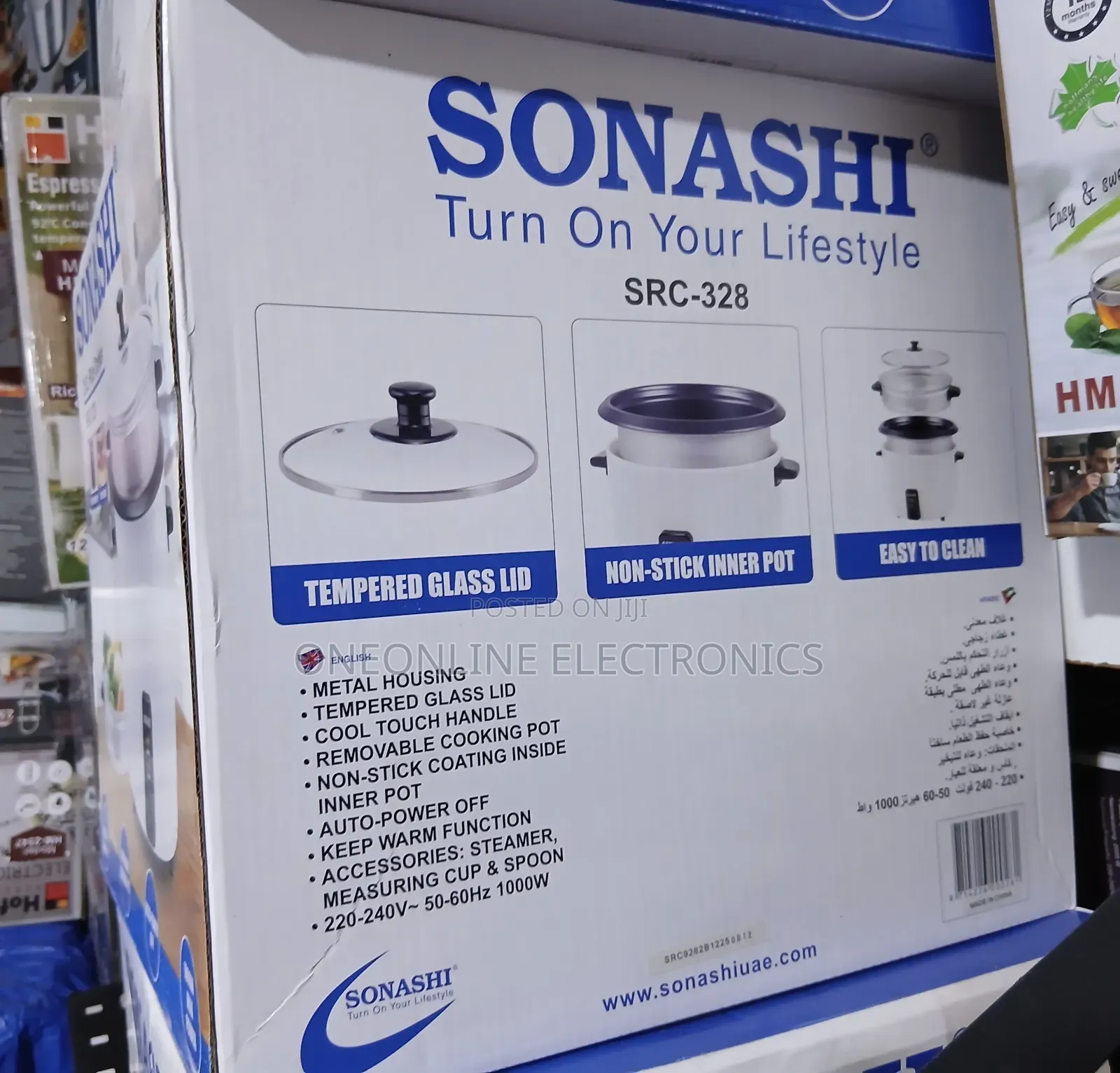 Rice Cooker 3litres. Sonash Brand