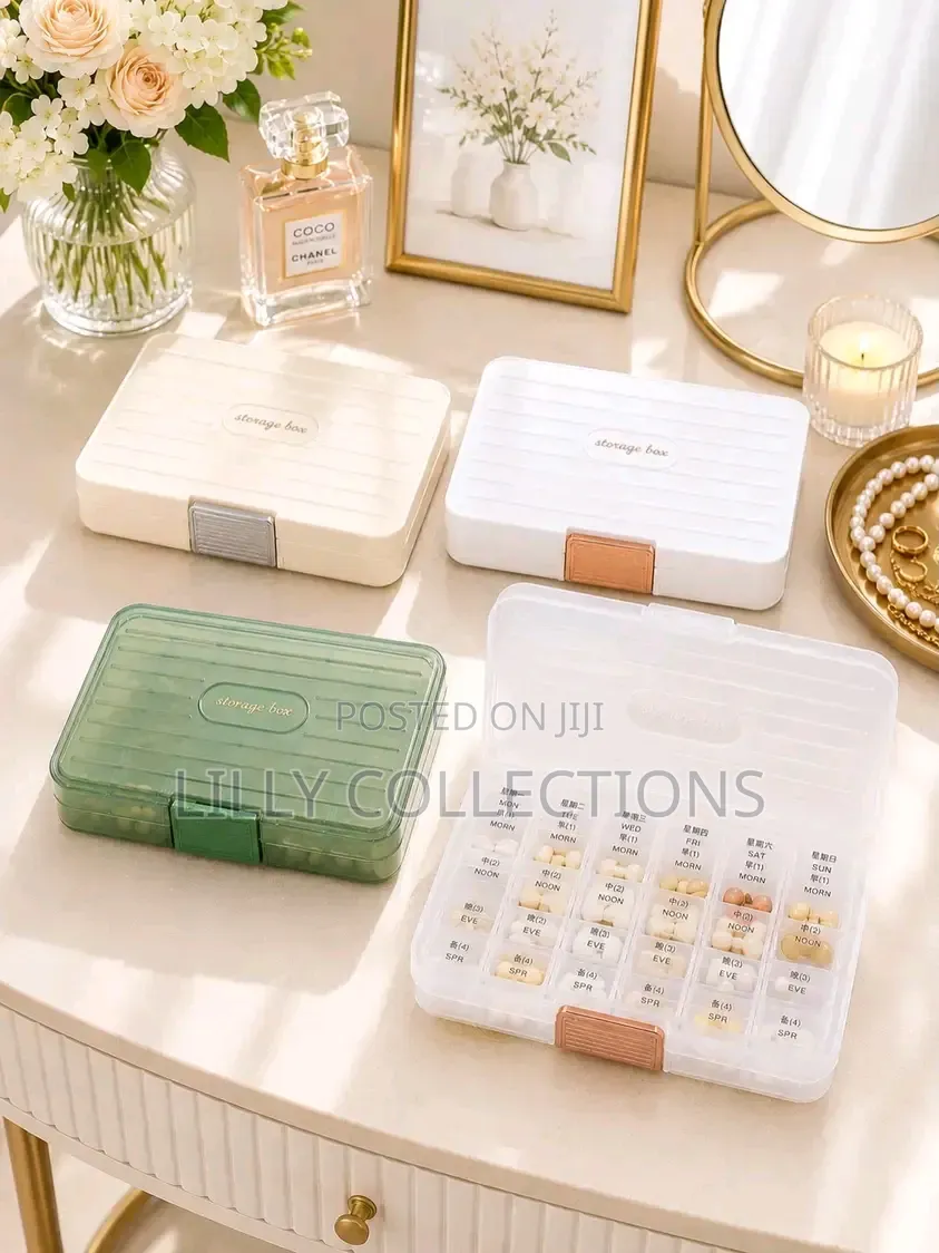 Pill Boxes Organizer