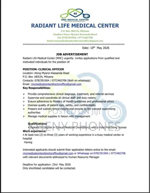 Job Advert