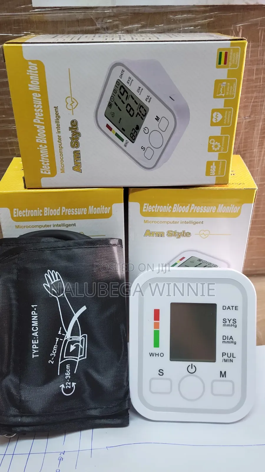 Arm Style Blood Pressure Monitor