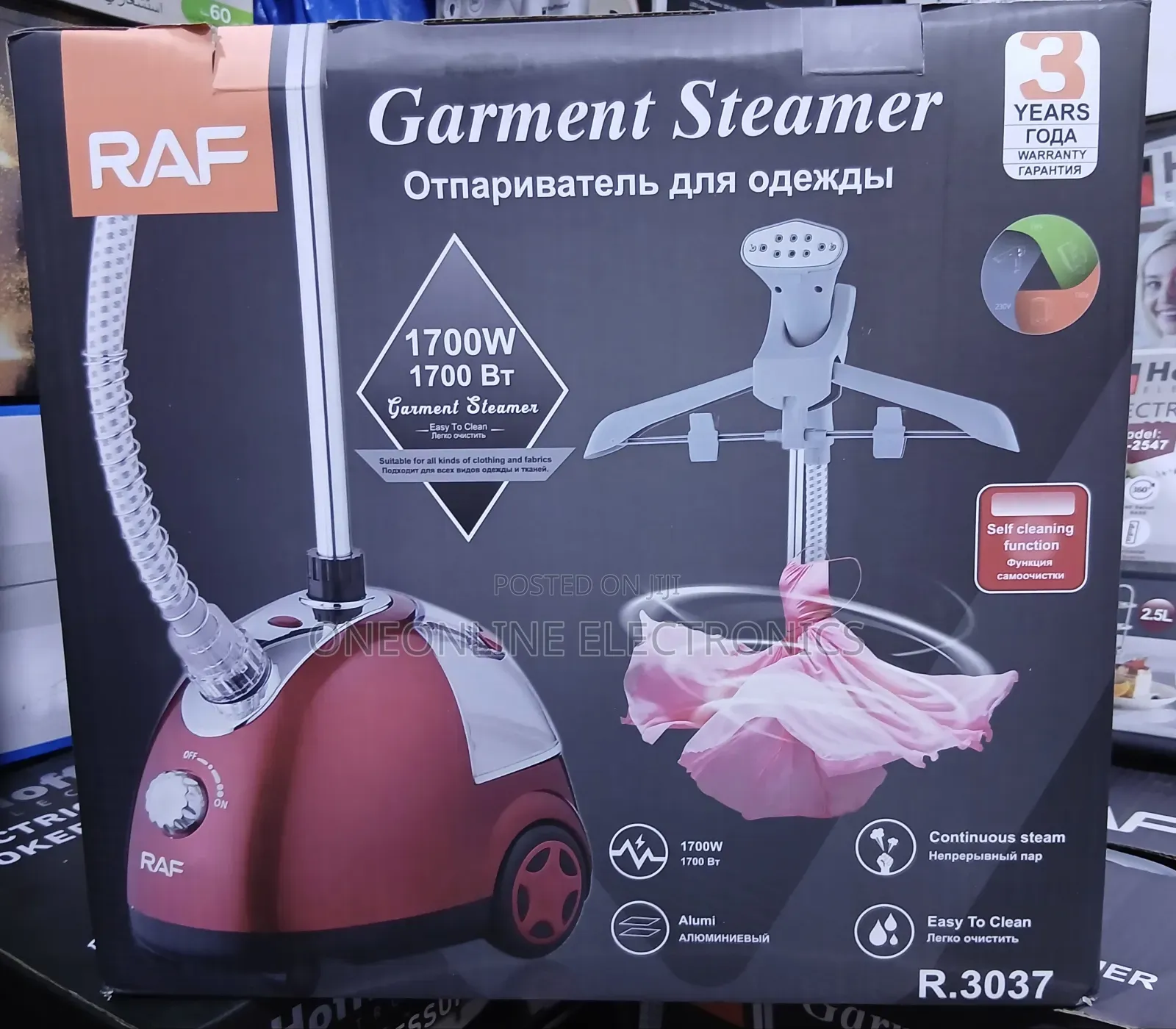 Garment Steamer - Super Ironing
