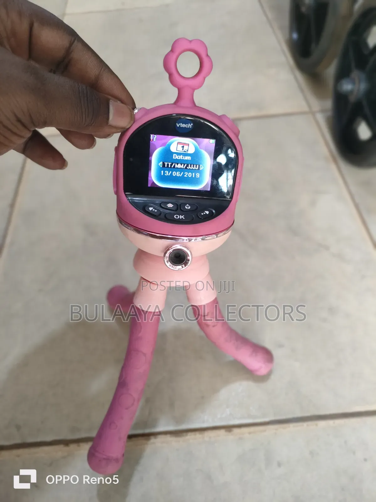Uk Used Pink Vtech Kidizoom Flix Child's Camera.