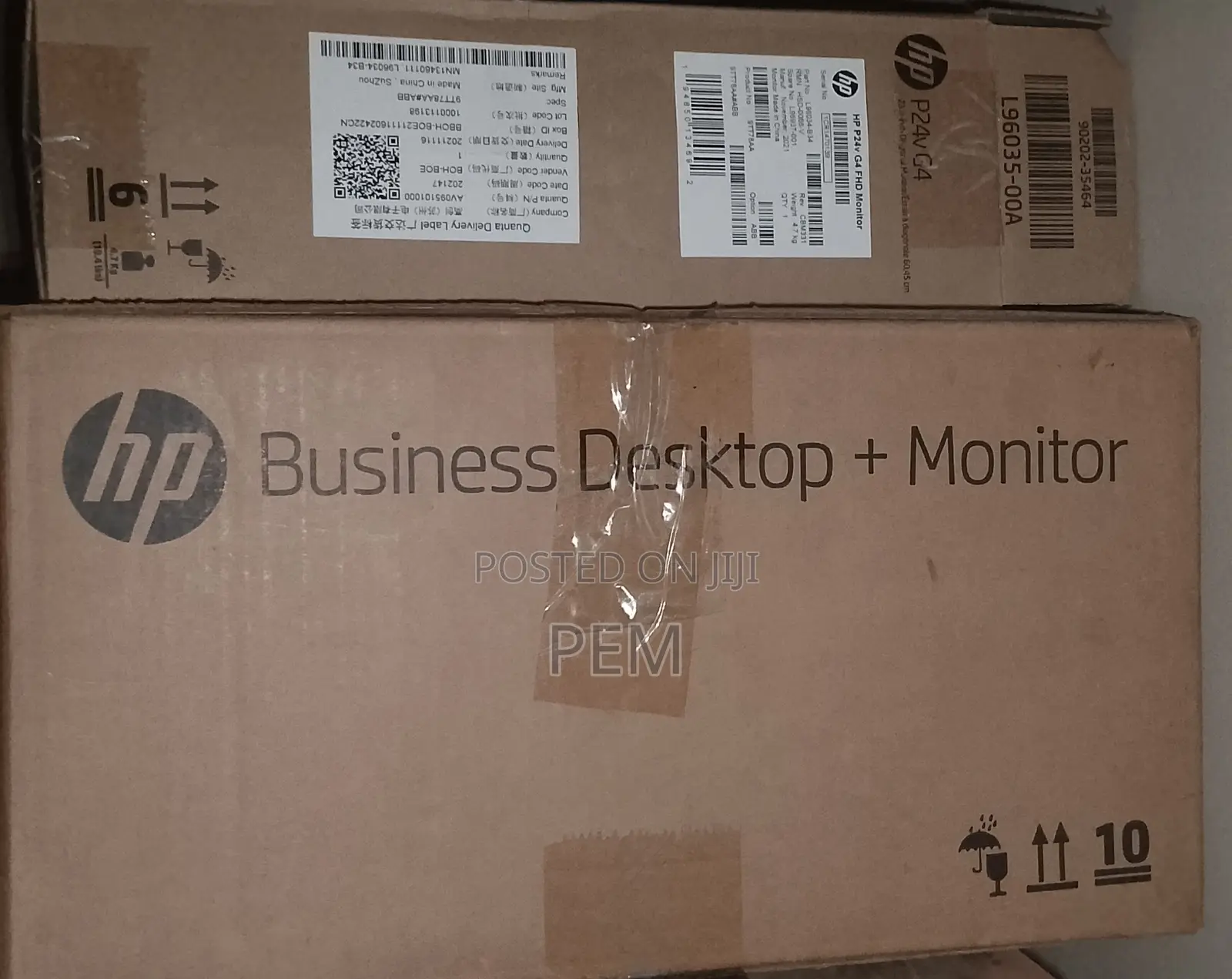 Desktop Computer HP 8GB Intel Core i3 HDD+SSD 512GB